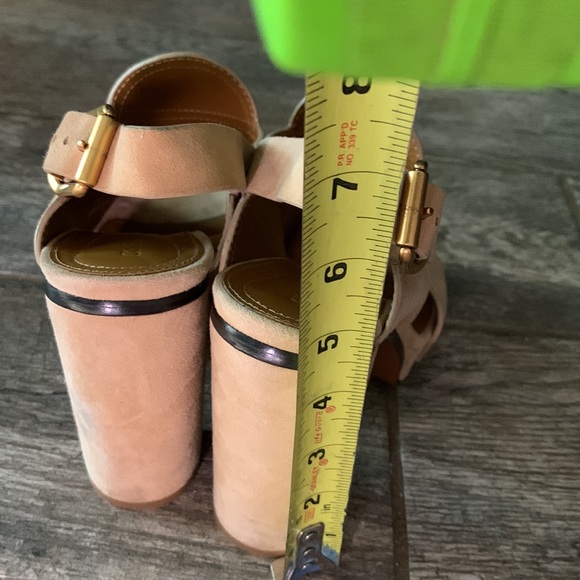 Chloe Mischa Suede Platform Sandals - Picture 7 of 9